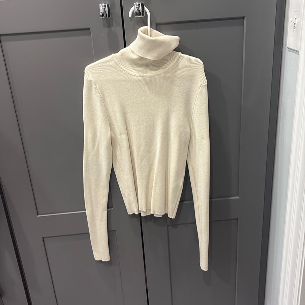 Zara Cream Turtleneck